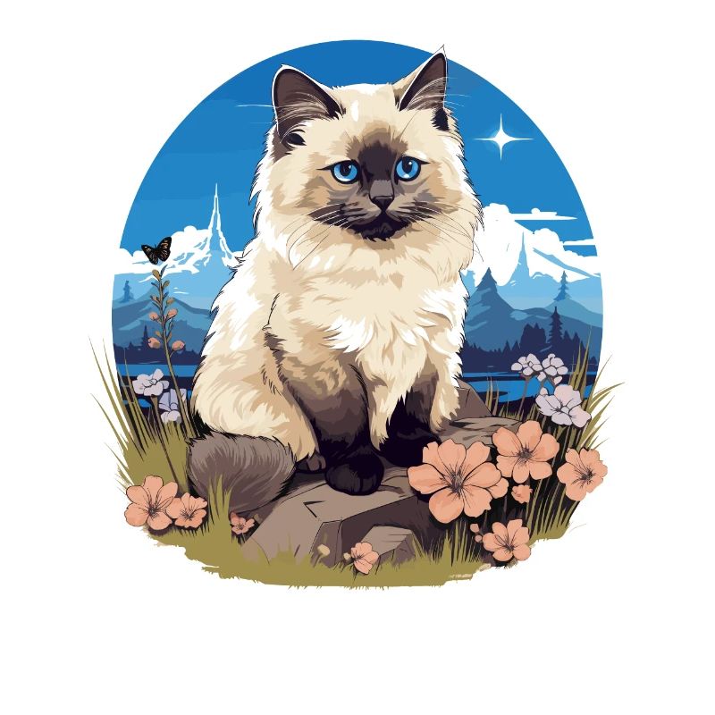 Birman Cat Birma Katze