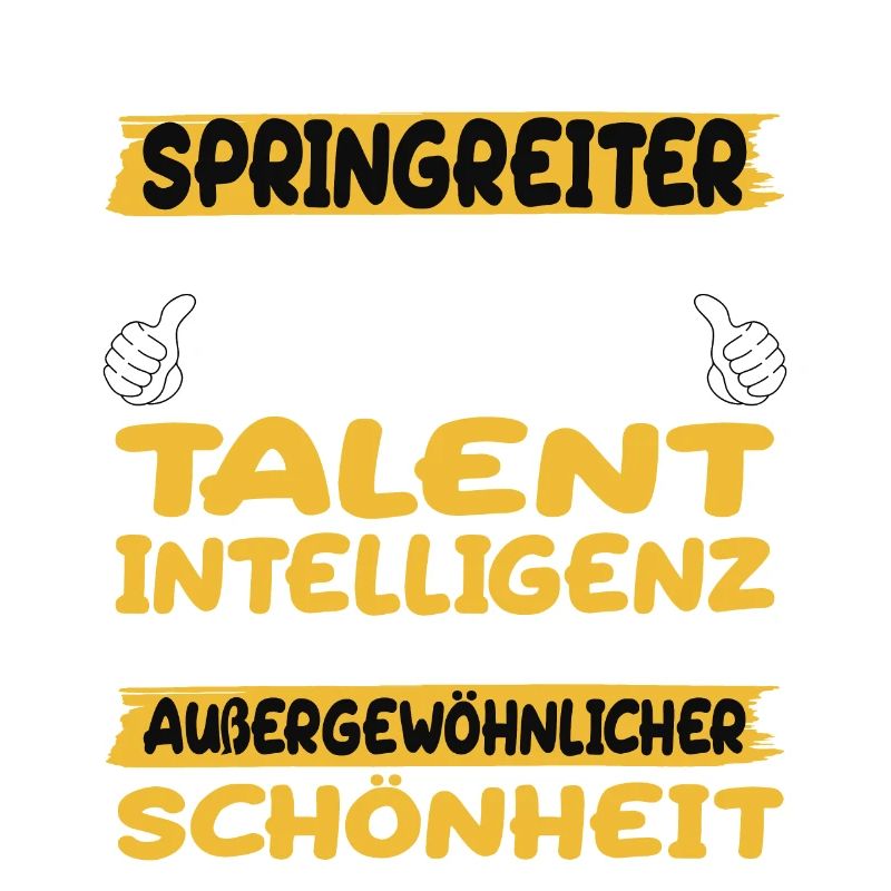 Springreiter ein Paradebeispiel Springreiten