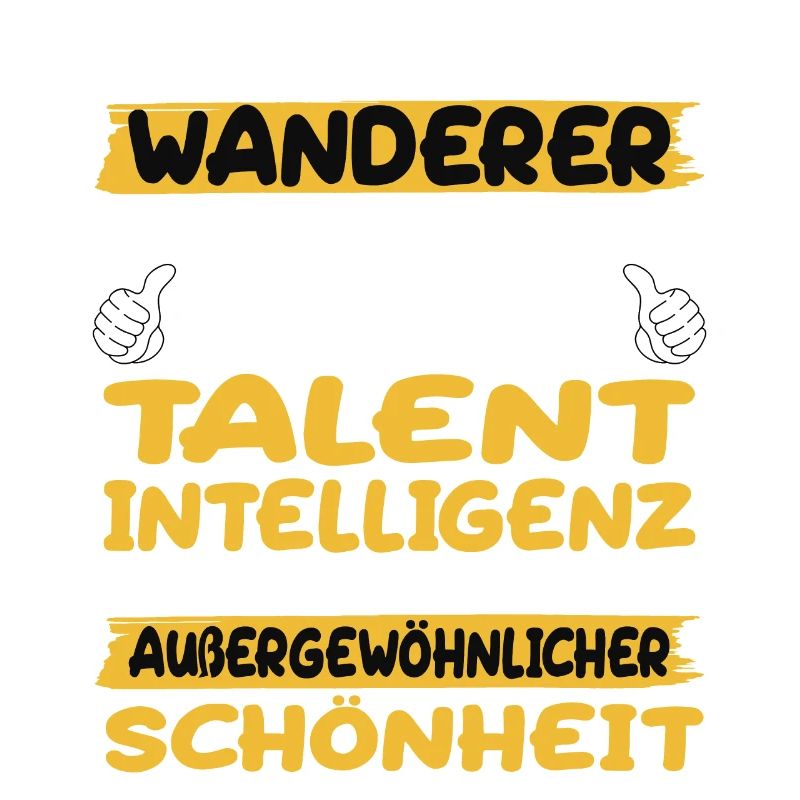 Wanderer ein Paradebeispiel Wandern