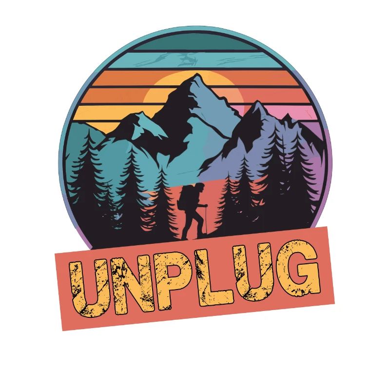 Wandern Wanderung Berge Unplug