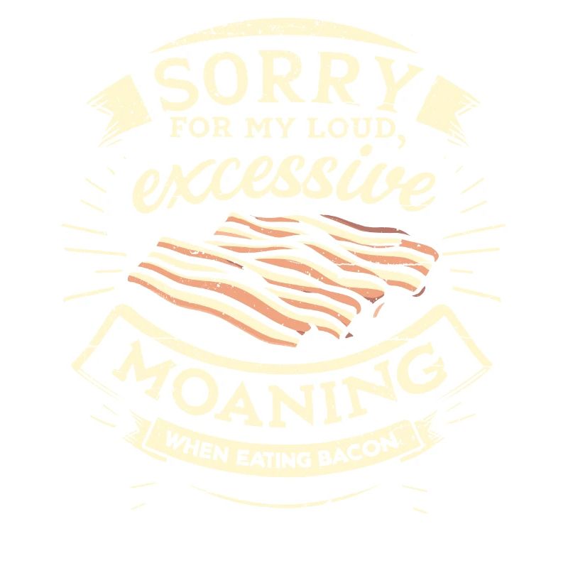 Désolé de gémir en mangeant du bacon.