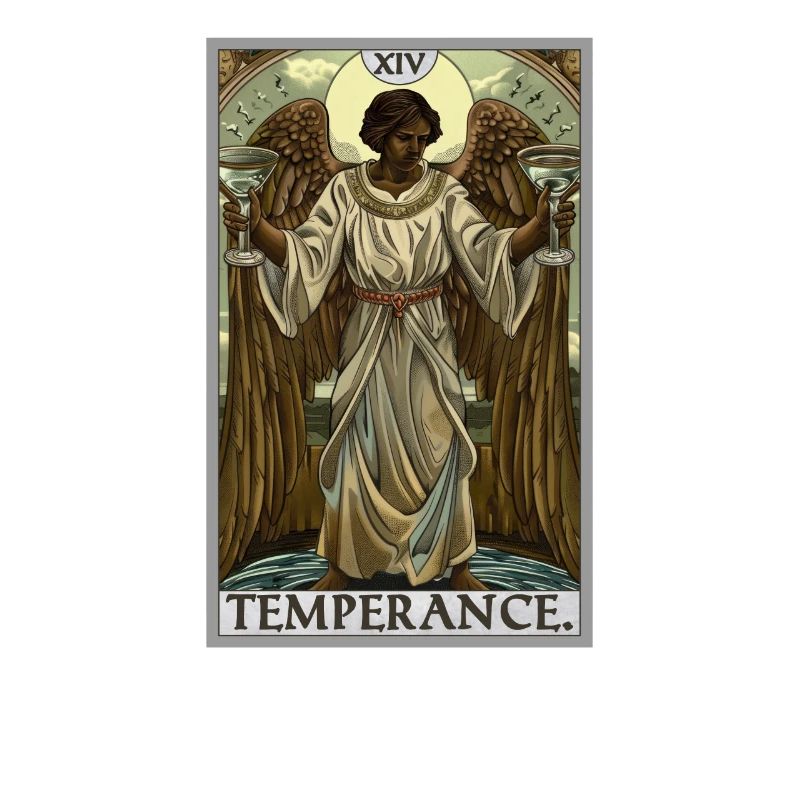 Tarot Card Tarot Card Temperance Temperance