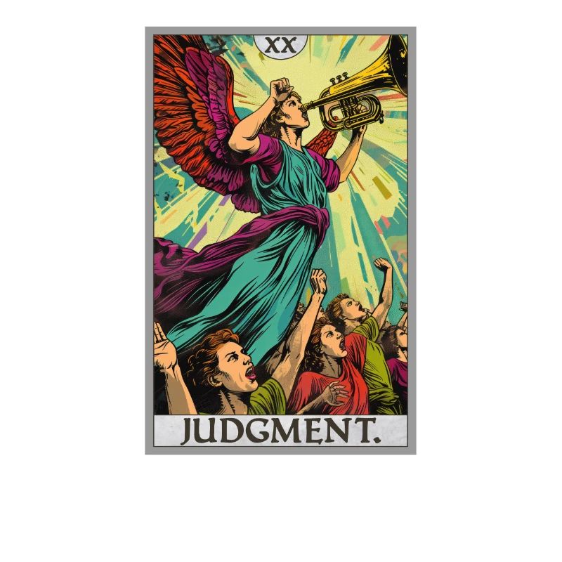 Tarotkarten Tarotkarte 20 Judgment Gericht
