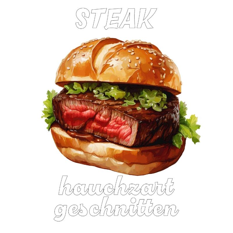 STEAK wafer-thin sliced