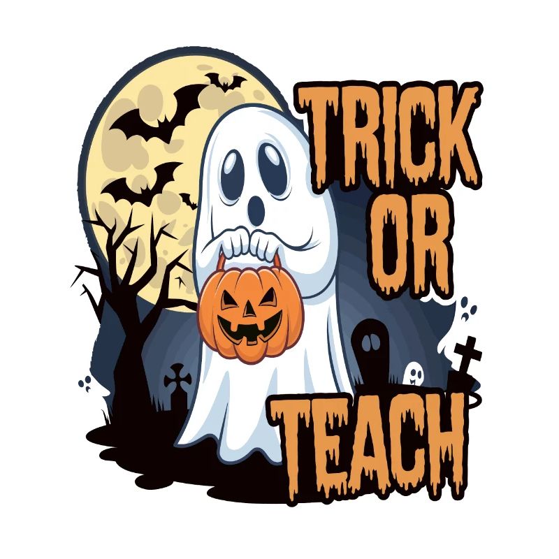 Trick Or Teach Halloween Lehrer