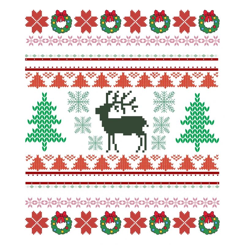 Retro Christmas Pattern 2
