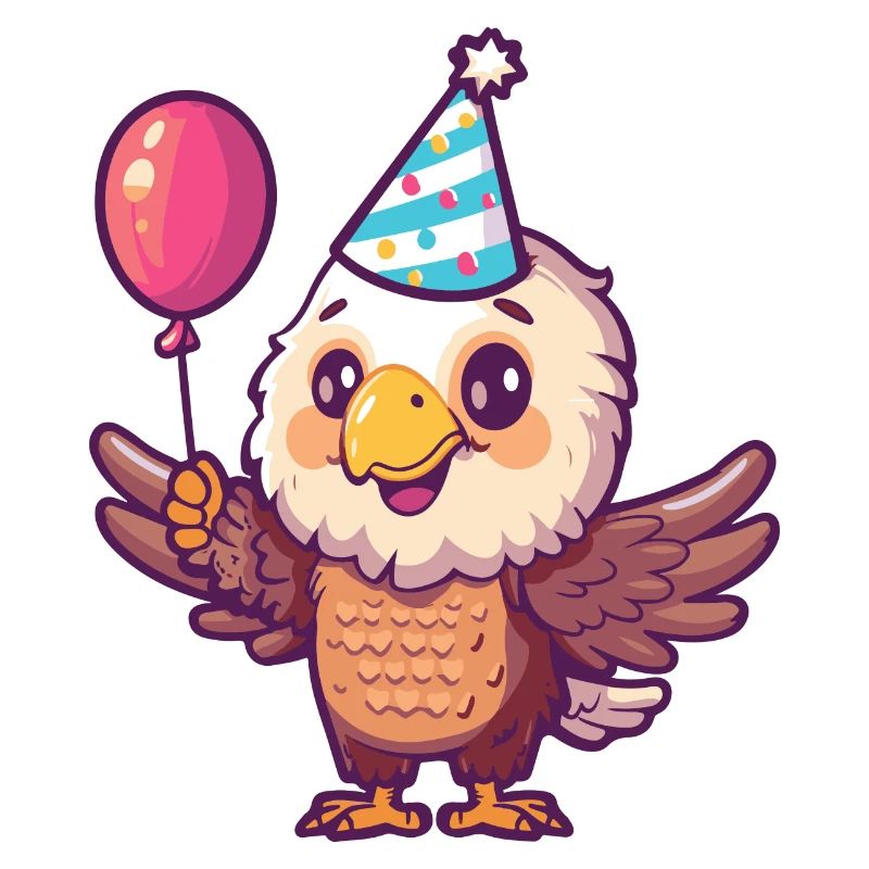 Adler Geburtstag Comic