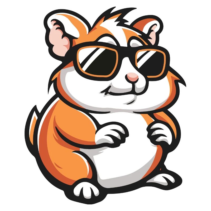 Hamster Bande Dessinée Cool