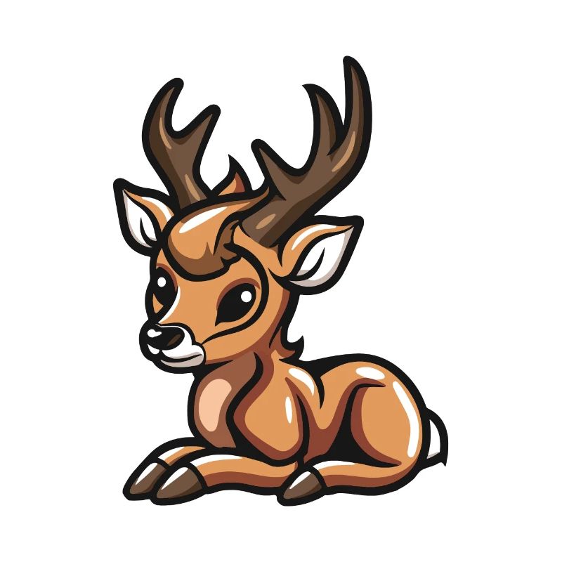 Bande dessinée de cerf