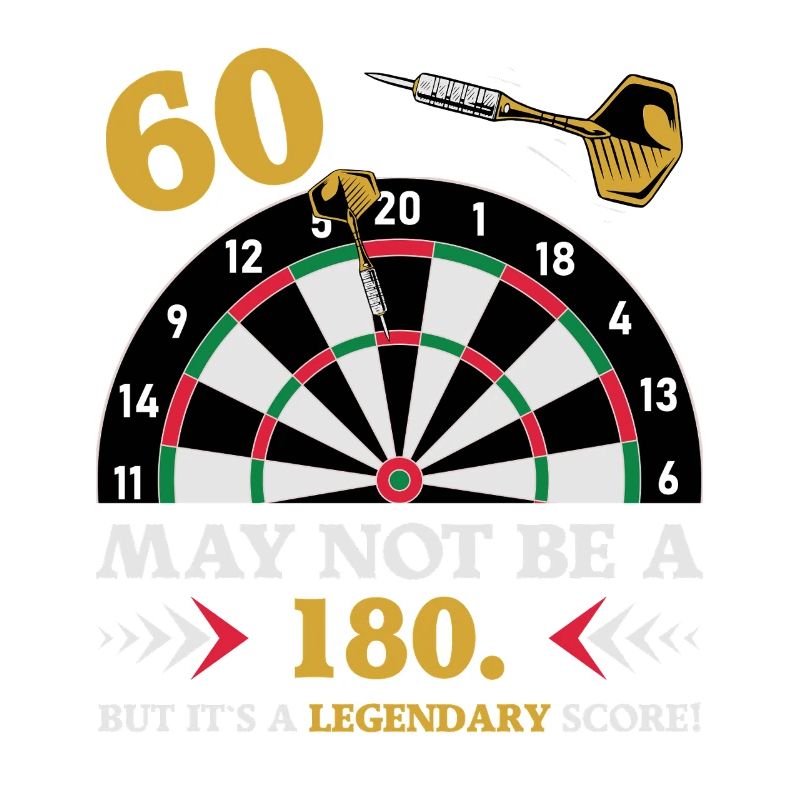 Pas 180 mais une fléchette classique du 60e anniversaire