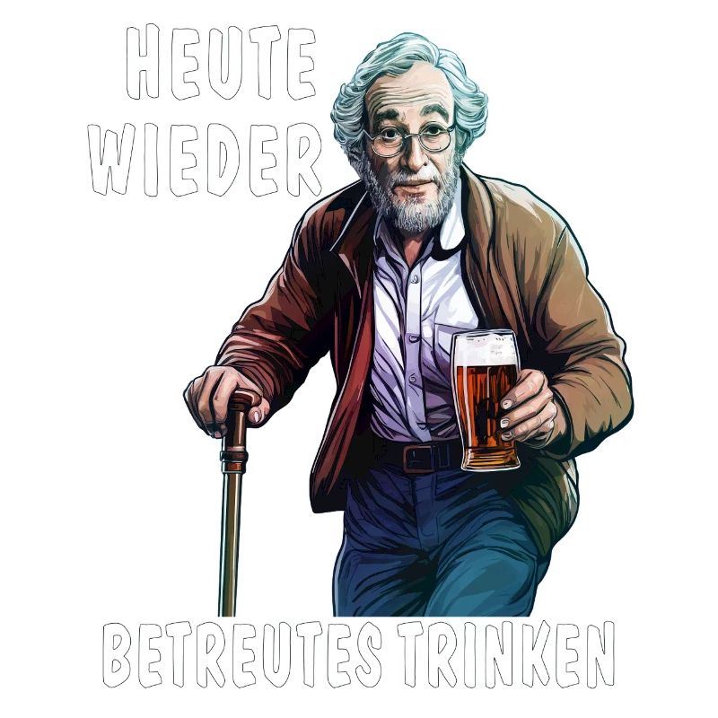 MAN TODAY AGAIN SUPERVISED DRINKING