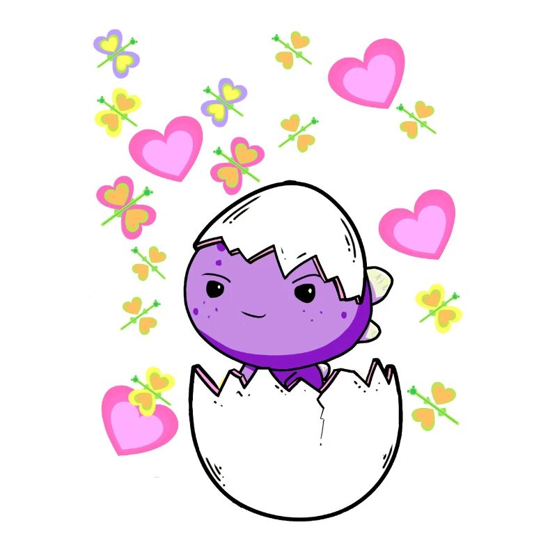 Dragon Easter Easter Egg Eggshell Dragon Child Baby
