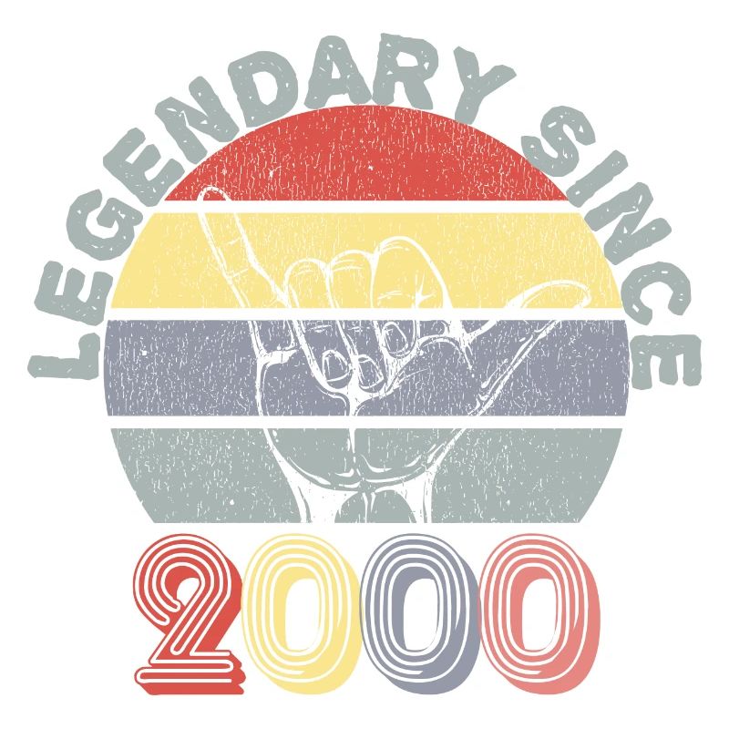 2000 | Vintage Legendary seit 2000 Jubiläum