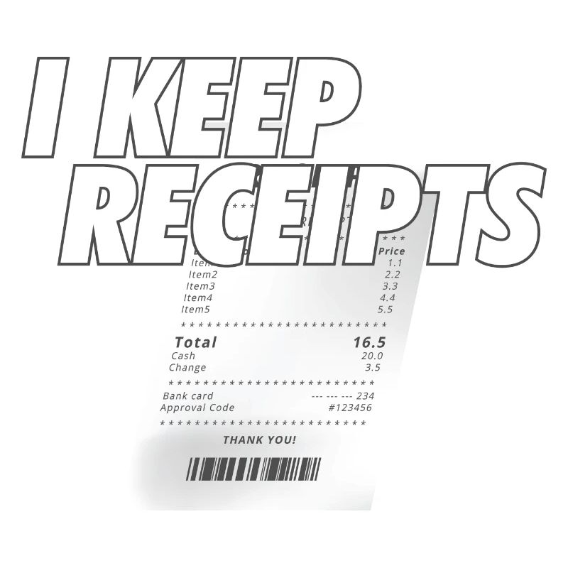 Sarcasm I Keep Receipts Meme Rant Funny Liar