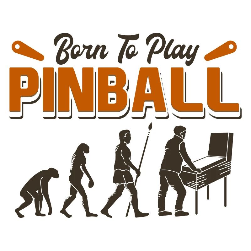 Evolution Born To Play Pinball / Flipper Flippern