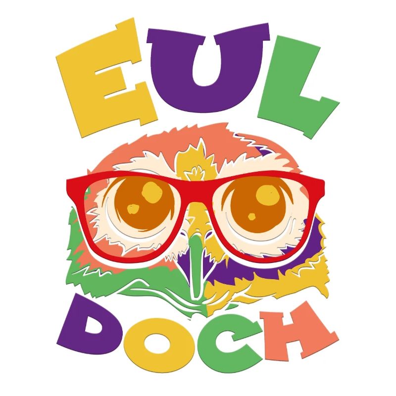 EUL doch - Eule mit Brille