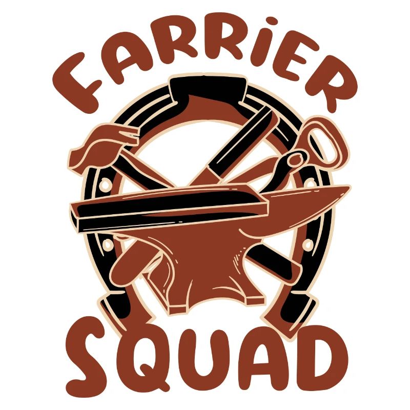 Farrier Squad Sabots de cheval de métallurgiste