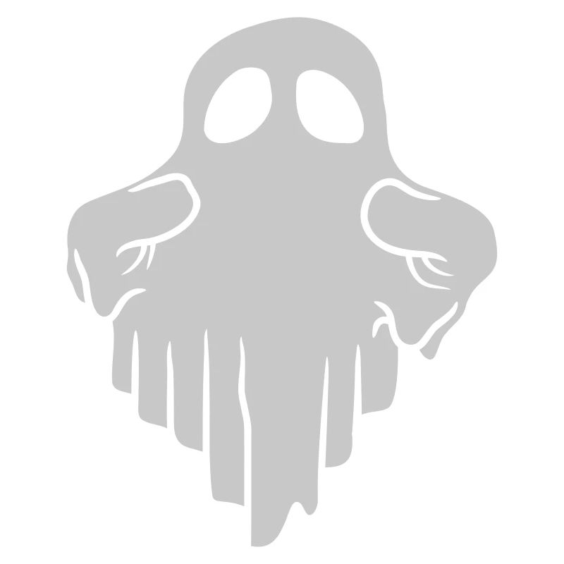 Horror lustiger schwebender Geist