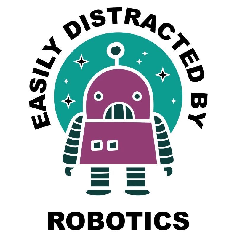 Distracted by Robots Students Robotic Engineer