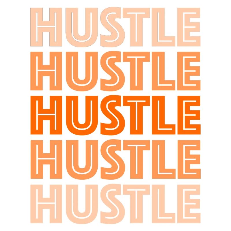 HUSTLE Gradient Design