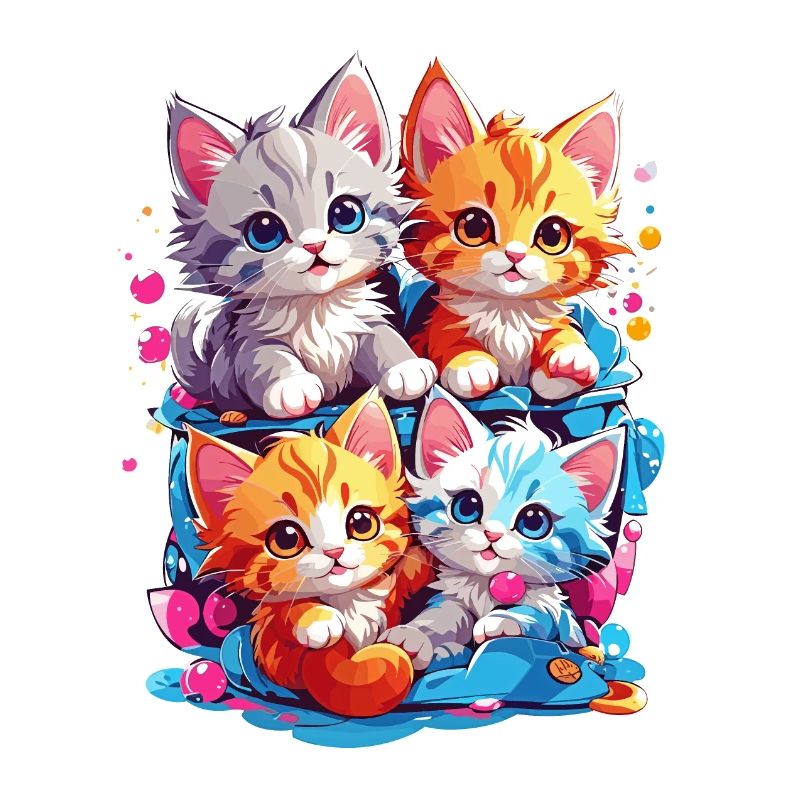 Cat quartet