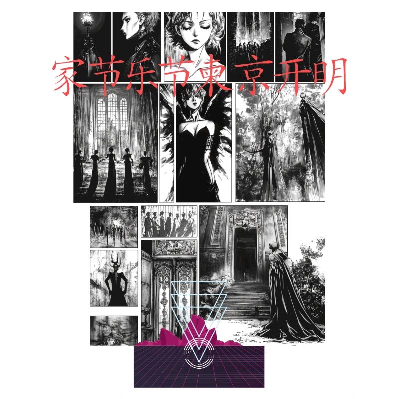 Conception de manga d’horreur