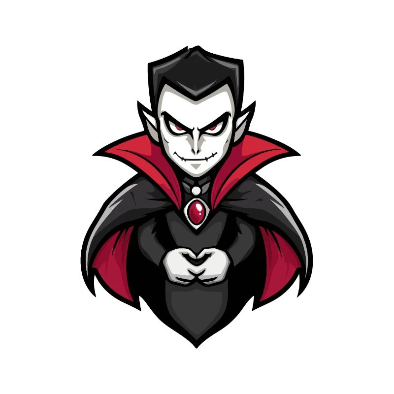 Vampire Halloween Comic