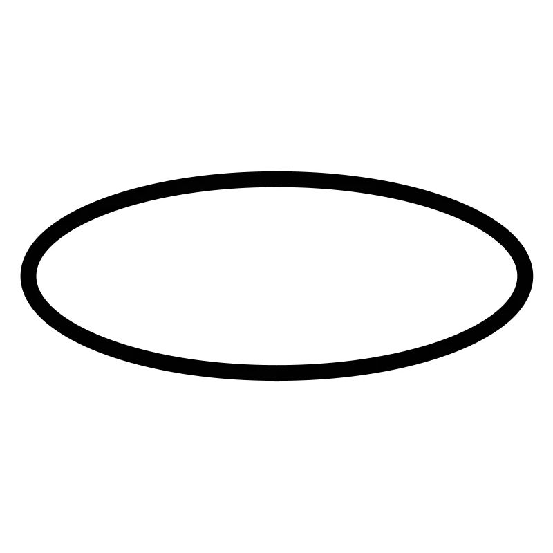Oval Circle Symbols