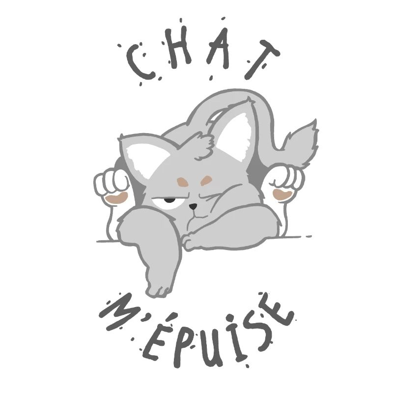 chat m'épuise