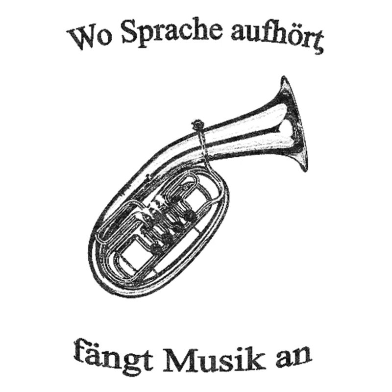 Bariton mit Text sw