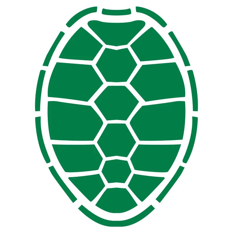 turtle shell design logo comic cartoon turtle armo