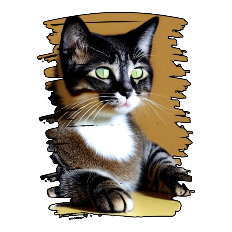 Cat face 9