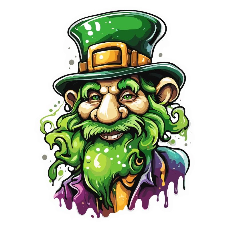 Leprechaun / Leprechaun / Vert / Gingembre / Irlande