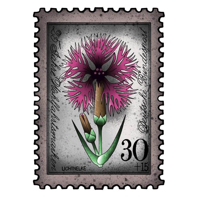 Stamp Light Carnation
