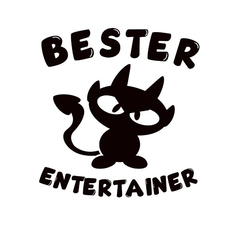 cooles bester Entertainer Design mit Teufelchen