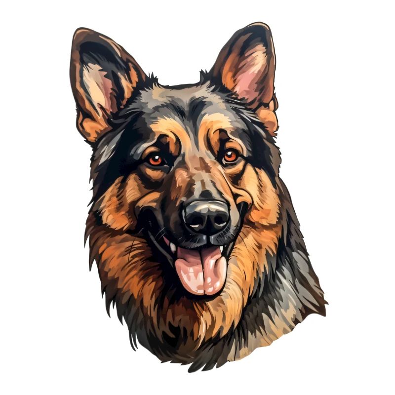 German Shepherd Artistic