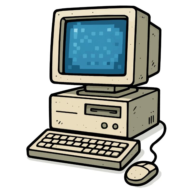 Computer Old School