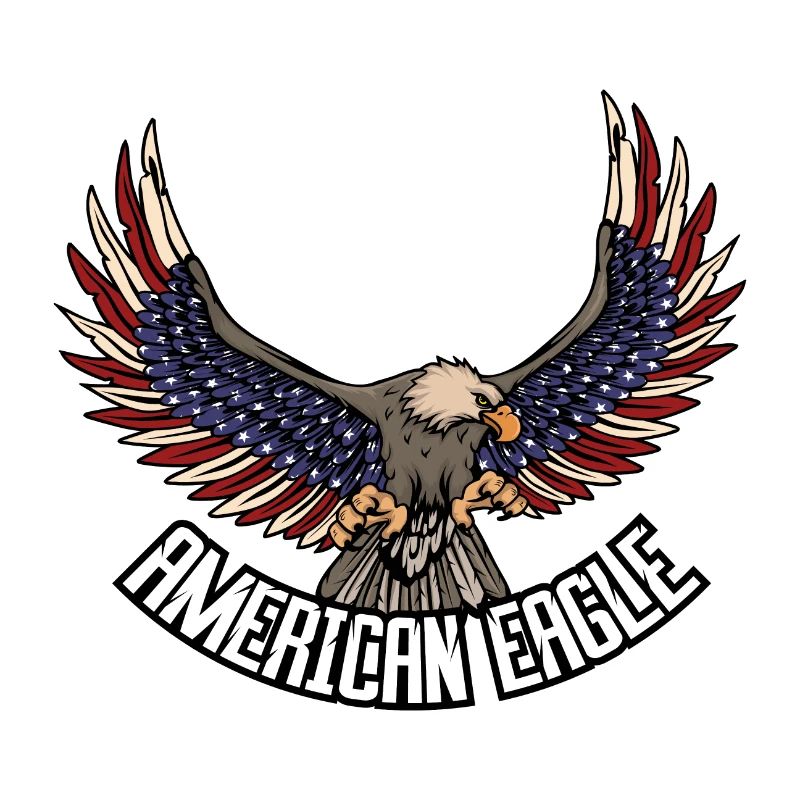 Eagle Tee For Bird Lovers With A Unique