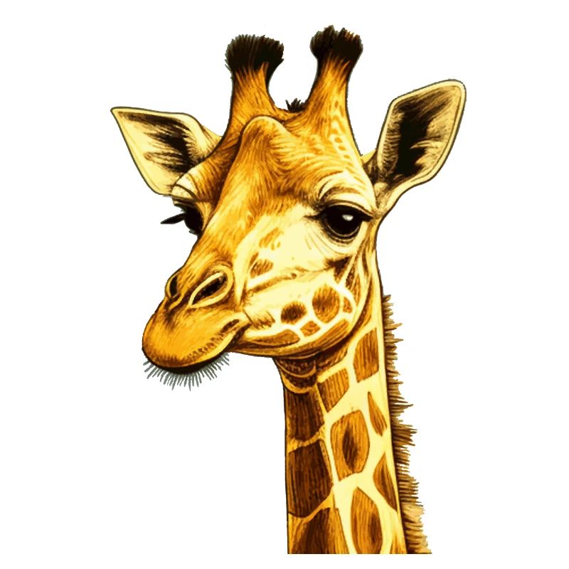 Giraffe Head Gift