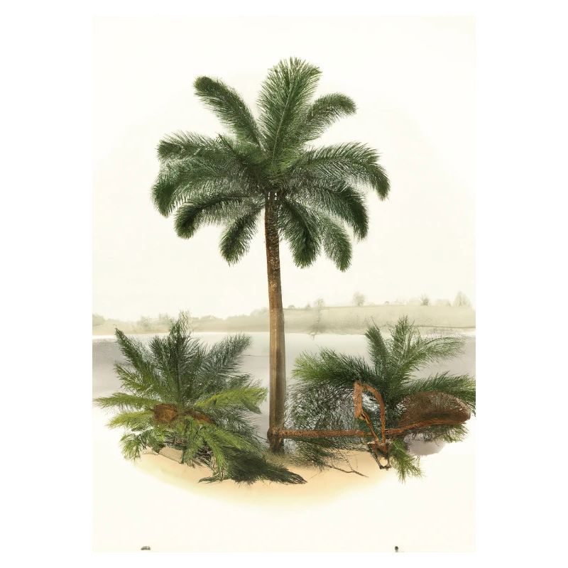 Palme am See