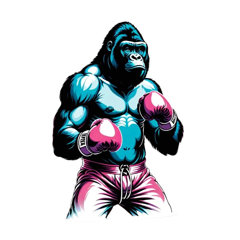 Boxe Boxeur Gorille