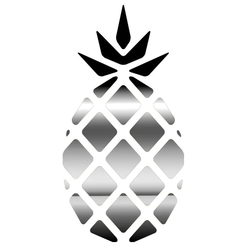 Silver pineapple