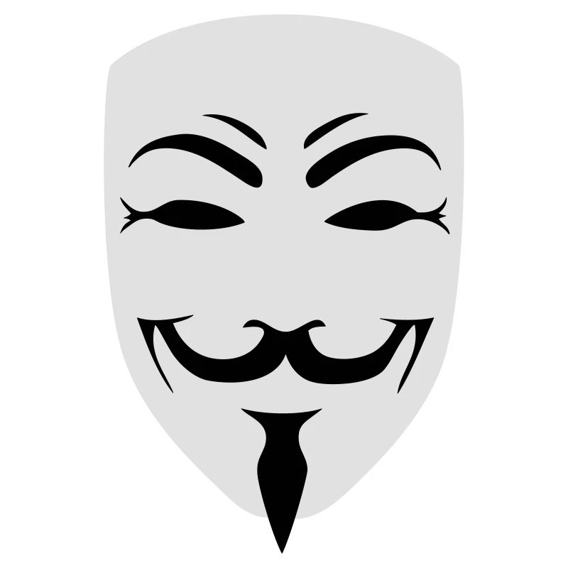 anonymous happy mask internet hack