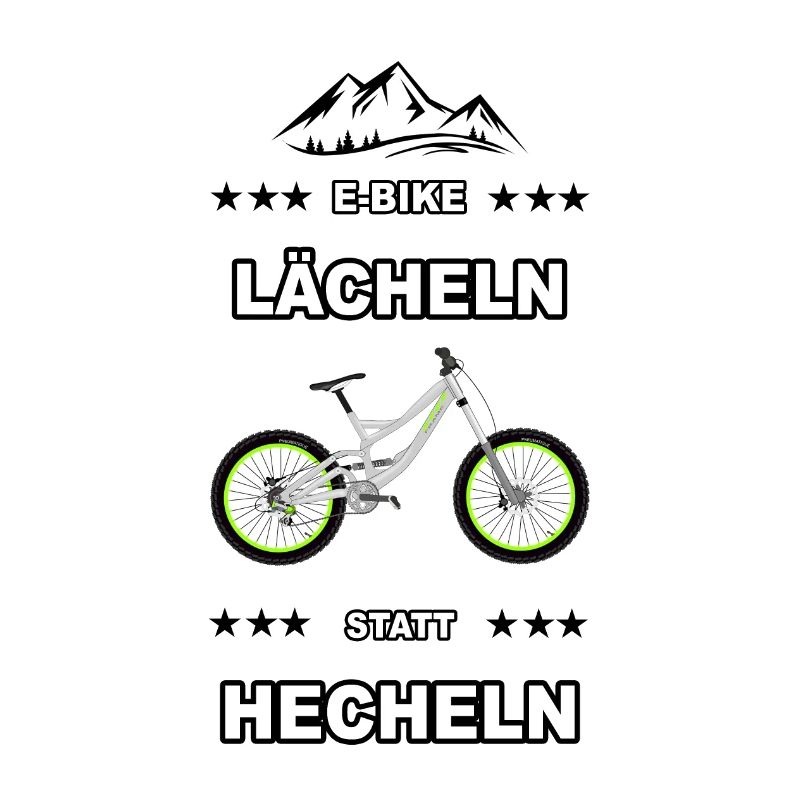 ebike lächeln statt hecheln