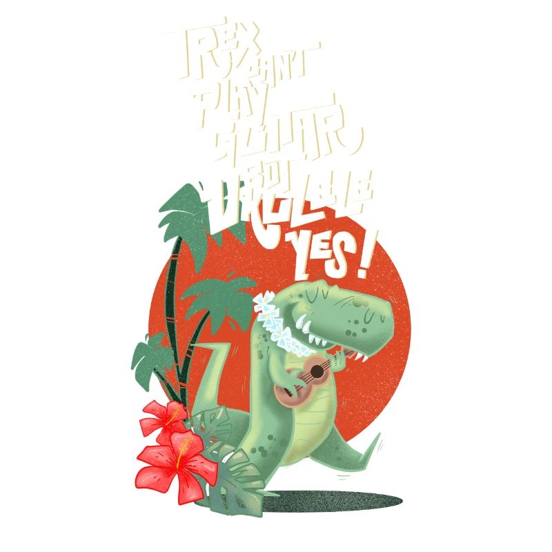 Ukulele trex