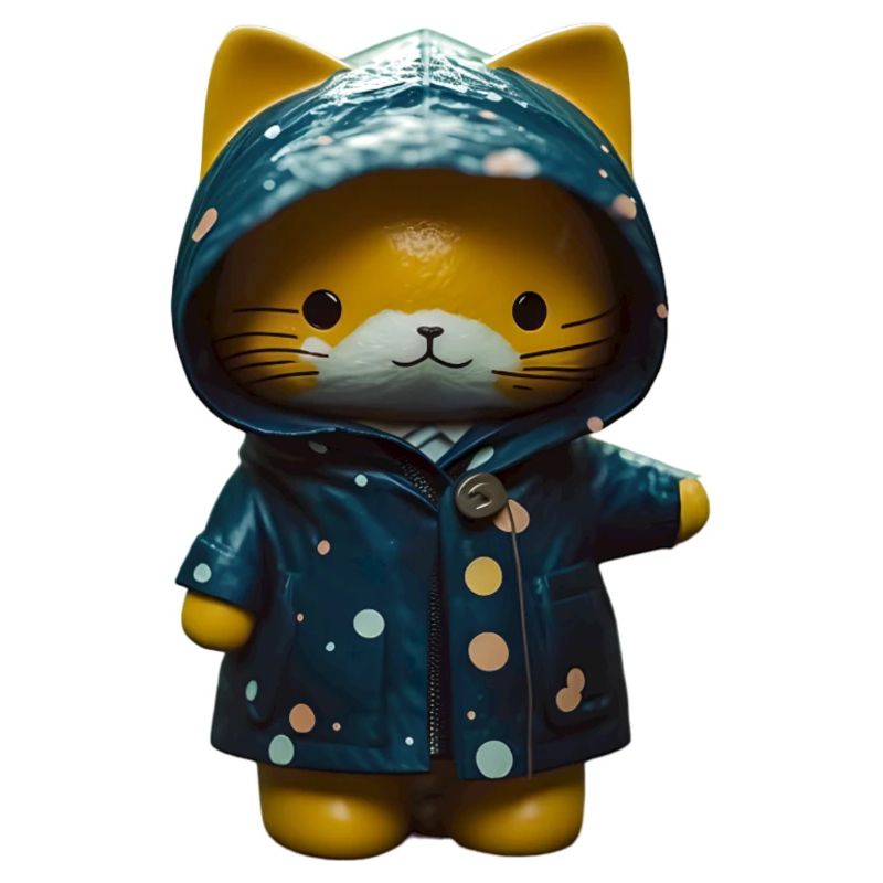Cat Raincoat Gift