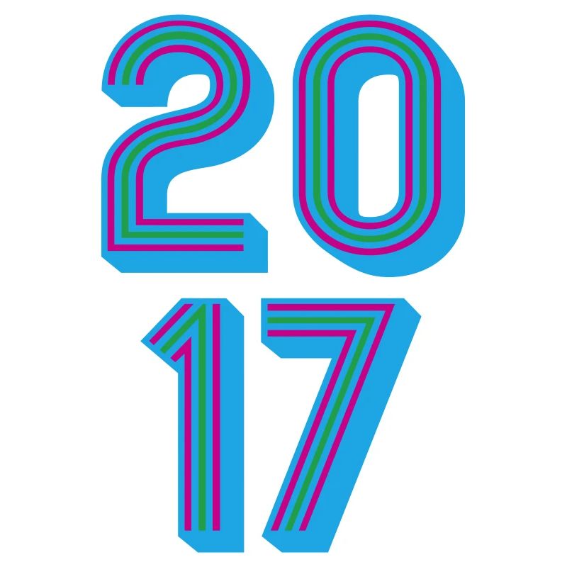2017 Année de naissance | Couleurs changeantes