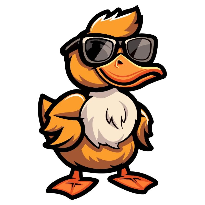 Duck Comic Cool