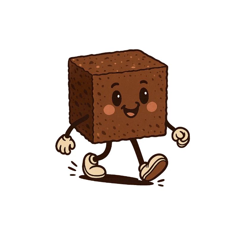 Brownie heureux