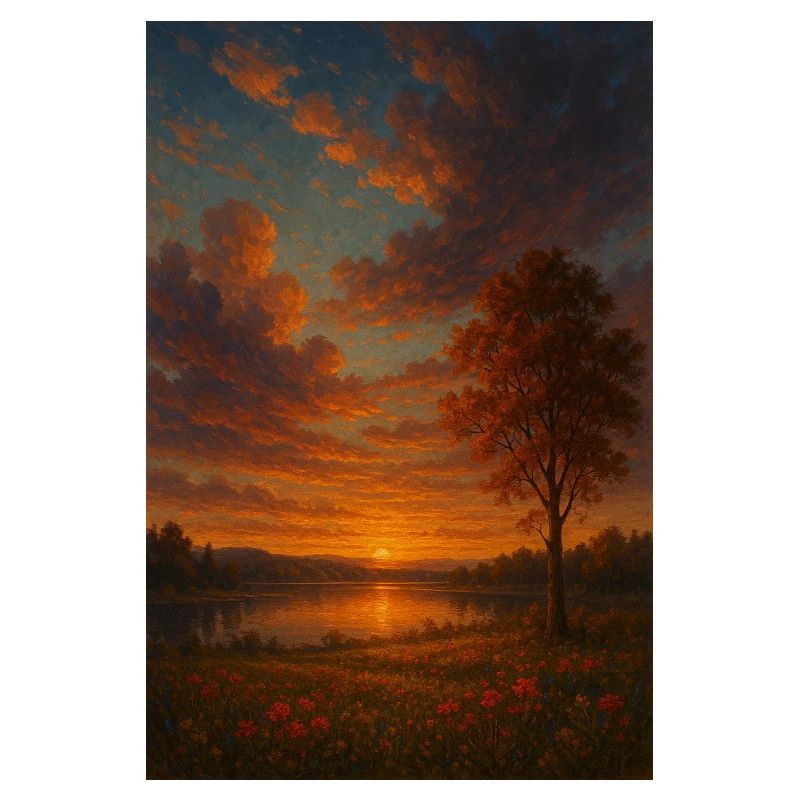 Coucher de soleil